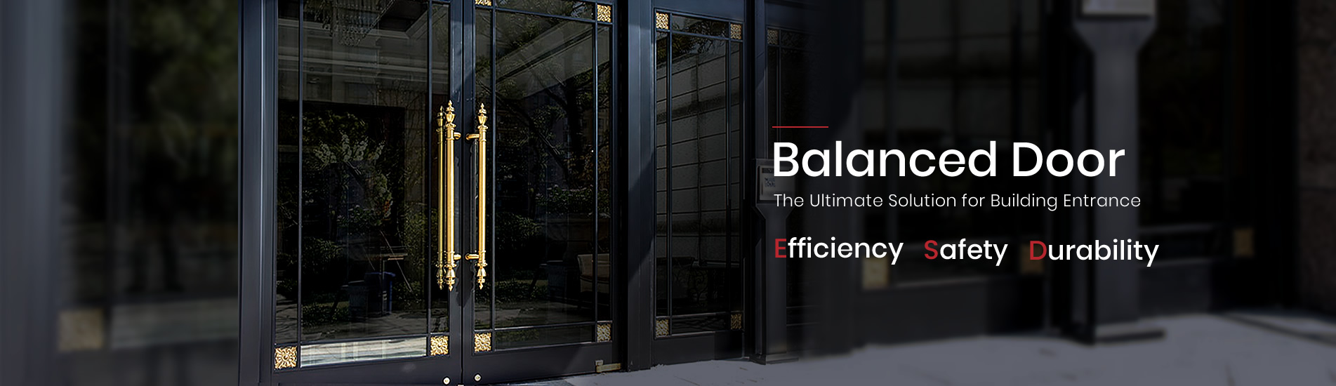 Danterry balanced door